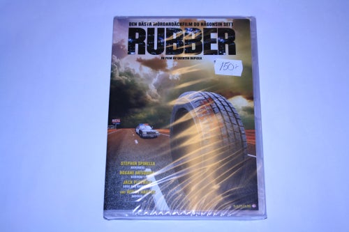 Rubber (Njutafilms DVD) OBS! NY, INPLASTAD