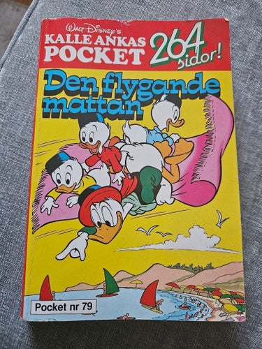 Kalle Ankas Pocket 79 - Den flygande mattan, Walt Disney, 1987