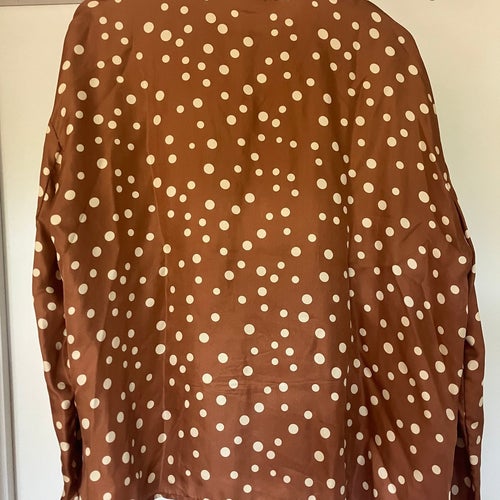 Lovechild blus siden, storlek 40