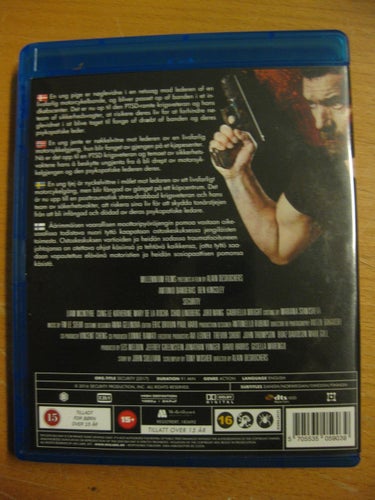 SECURITY - ANTONIO BANDERAS, BEN KINGSLEY - BLU-RAY