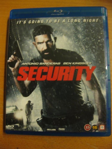 SECURITY - ANTONIO BANDERAS, BEN KINGSLEY - BLU-RAY
