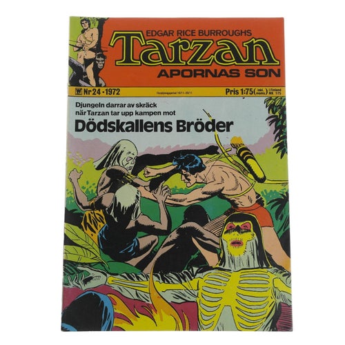 Tarzan apornas son - 1972 - NR 24 - Dödskallens bröder