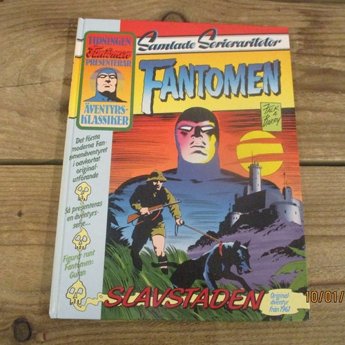 Samlade Serierariteter Fantomen Slavstaden Originaläventyr från 1961