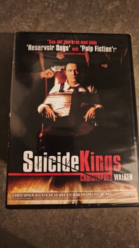 NY inplastad Suicide kings Christopher Walken