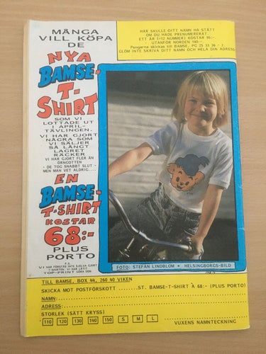 Bamse Nr 6 1988