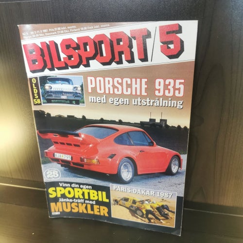 Bilsport 5 1987