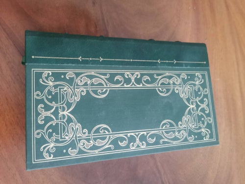 Canterbury tales chaucer franklin library leather