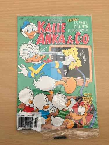 KALLE ANKA Nr 33 2000 - Inplastad