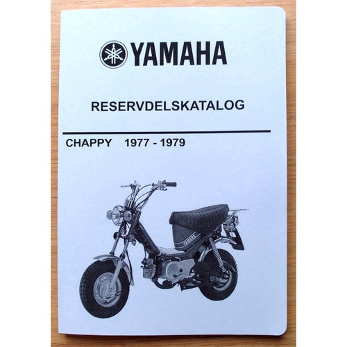 Yamaha Chappy 1977-1979 Reservdelskatalog