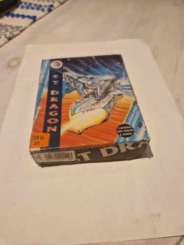 Saint Dragon C64 Big Box (Storm, 1990) - Kassett / Tape