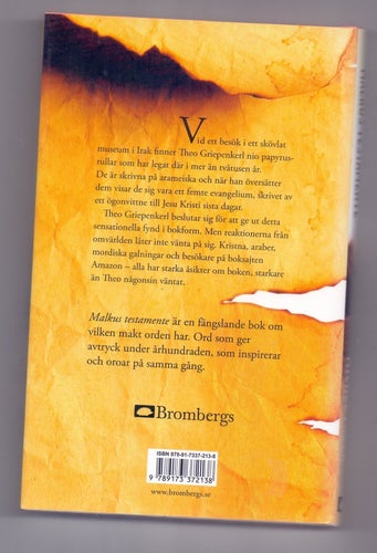 Malkus testamente av Michel Faber
