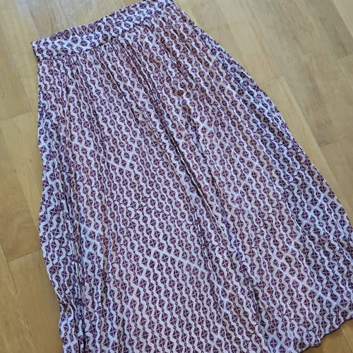 Greenpoint lila, beige kjol, storlek 36