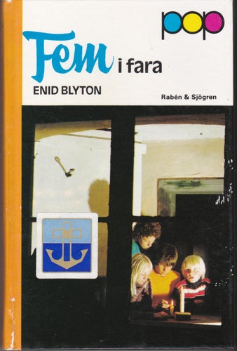 Enid Blyton / Fem i Fara / POP / Kartonnage / Fint skick