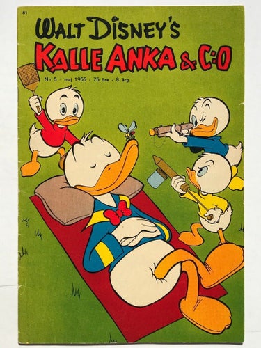 Kalle Anka - 1955:5. FN