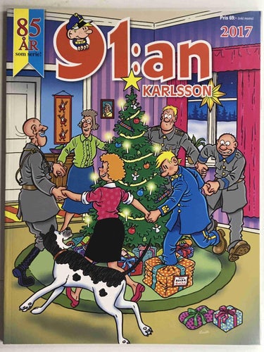 91:an Karlsson Julalbum 2017: Oläst!