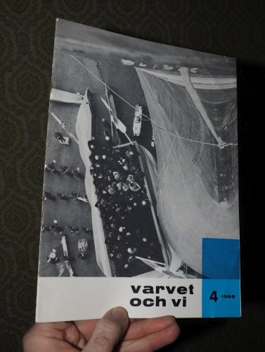 Varvet och vi Nr 4 1968 Uddevallavarvet Personaltidning Uddevalla