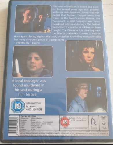 Midnight Matinee (1989) - Inplastad DVD
