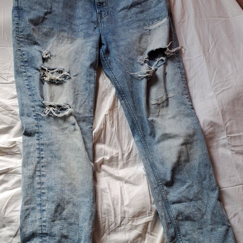 H&M blåa jeans, storlek 36