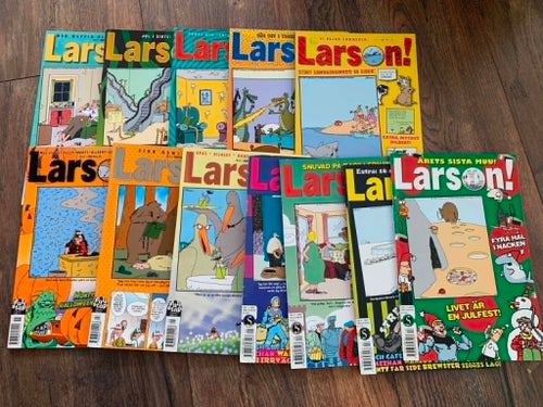 12 Larson 5,7/2004 11/2005 2/2006 7,8,10,13/2007 1,2,13/2009