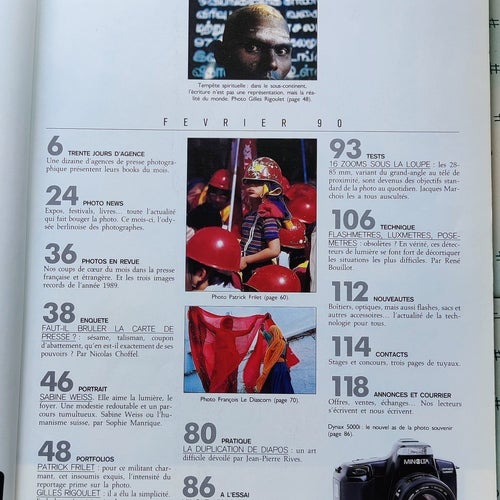 Retro Fotomagasin PHOTO REPORTER nr 4 (1990) - Fint skick