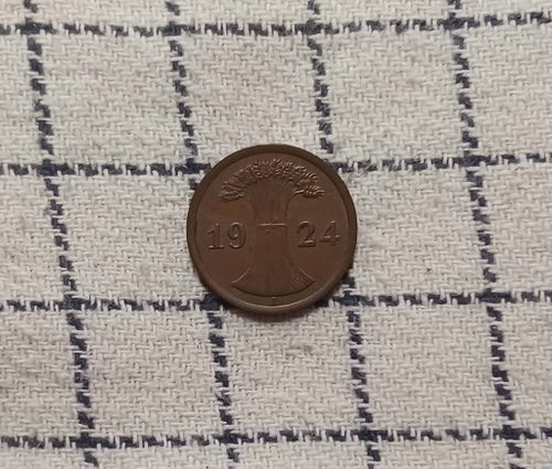 Tyskland 2 Reichpfennig 1924