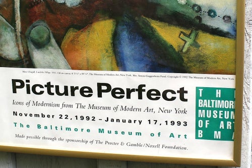 "Picture Perfect" The Baltimore Museum of Art inramad
