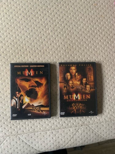 MUMIEN & MUMIEN ÅTERKOMSTEN - DVD