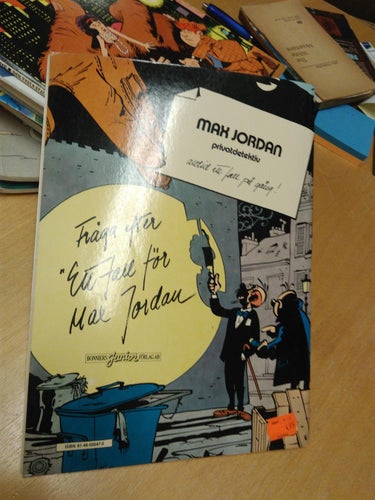 Ett fall för Max Jordan 2 Kungen gör en tavla Maurice Tillieux