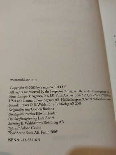 Gyllene Buddha Oregonarkiven av Clive Cussler, Craig Dirgo, Very Good plus, BM