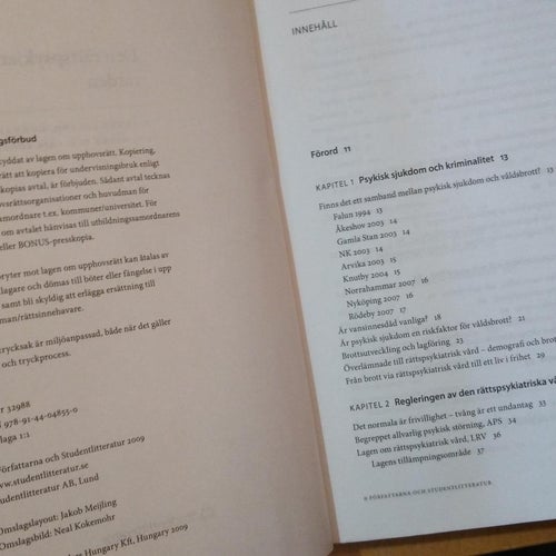 Den rättspsykiatriska vården av Susanne Strand, Gunnar Holmberg. Very Good