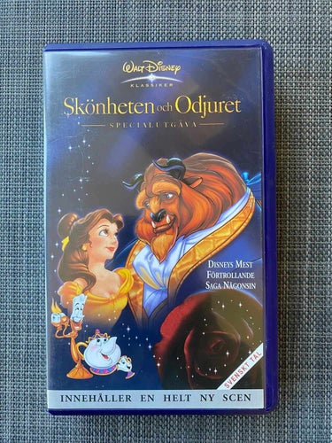 Walt Disney - Skönheten och Odjuret - VHS
