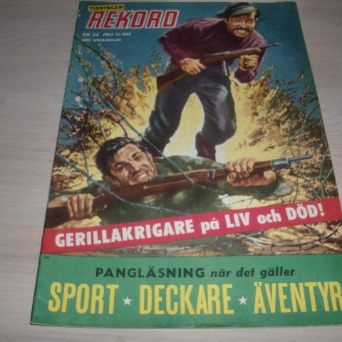 Tidningen Rekord Rekordmagasinet 1962 nr 34