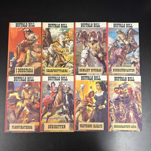 Buffalo Bill del 1-8 - Bokpaket