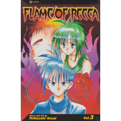 Flame of Recca - 03 - Nobuyuki Anzai (Begagnad)