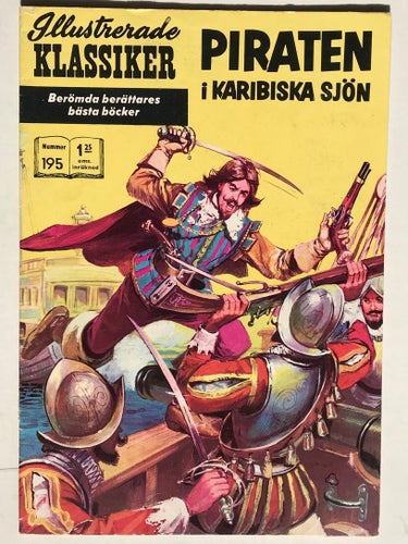 Ill Klassiker - 195. Piraten i Karibiska sjön. FN-VF