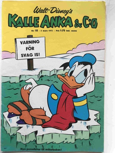 Kalle Anka - 1972:10 VG-FN med Nutellakupong