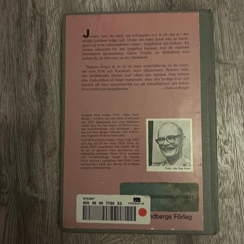 Nattens fångar av Frederik Pohl & C.M. Kornbluth, 1980