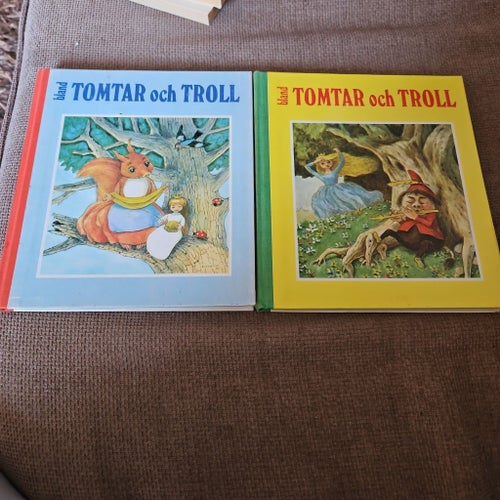 Bland tomtar och troll - 2 böcker