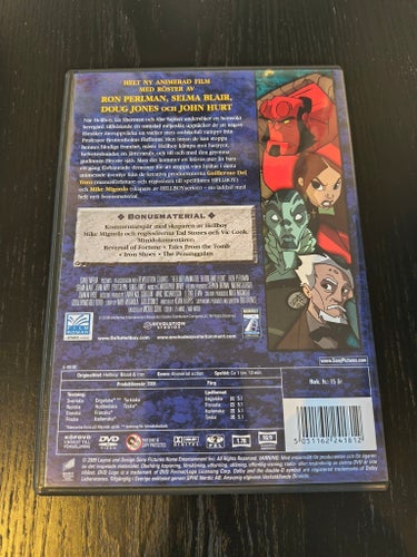 Hellboy Animated: Blood & Iron DVD