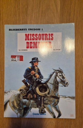 Blueberrys Ungdom 1: Demoner i Missouri av Jean-Michel Charlier, 1989