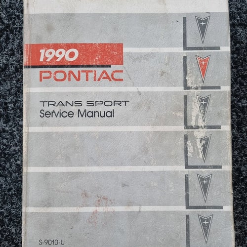 1990 Pontiac Trans Sport Service Manual