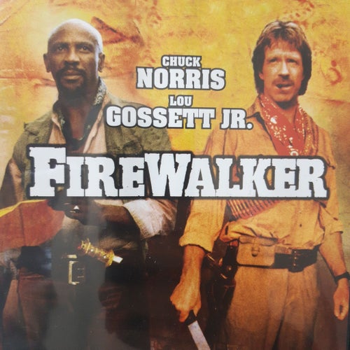 Firewalker DVD - Action från 1986 med Chuck Norris och Lou Gossett Jr.