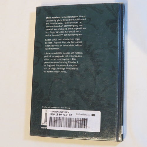 Harrisons Historia av Dick Harrison, 2002
