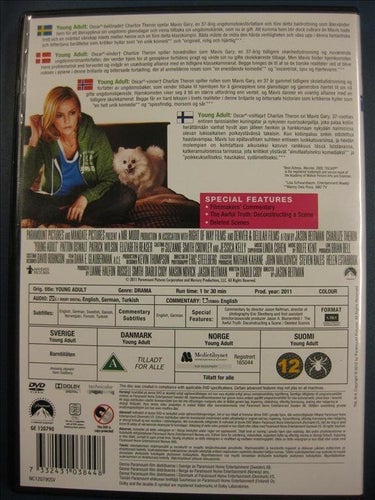YOUNG ADULT (2012) - BITTERLJUV DRAMAKOMEDI MED CHARLIZE THERON