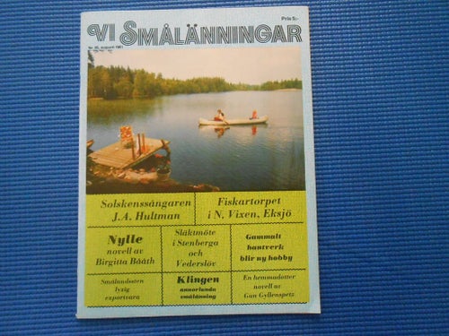 Vi Smålänningar 55 1984 Stenberga Ärnanäs Eksjö Bodaryd Bredaryd Vederslöv