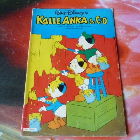 KALLE ANKA & CO, NR 43-1977, TIDNING