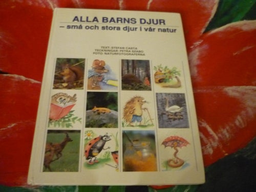 BOK, 4 STYCKEN BARNBÖCKER, ALLA BARNS DJUR, PRINSEN OCH TIGGARPOJKEN - WALT DISN