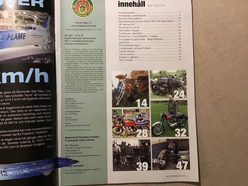 MC VETERANEN NR 1 2017 MOTOCROSS,BSA,HONDA CBX 1000,MATCHLESS,KULI CYKELMOTOR