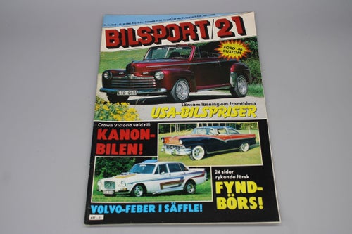 Bilsport Nr 21 1982