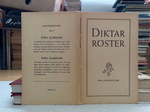 Diktarröster 9 kritiker om frjorton svenska lyriker av FIB:s Lyrikklubbs, bok